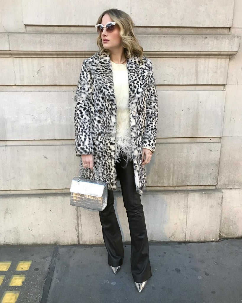 Rosie Fortescue from Made in Chelsea wears her Karan Rai Handbag